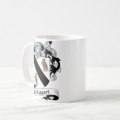 McTaggart Familienwappen Kaffeetasse (Vorderseite Links)