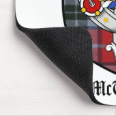McTavish Clan-Wappen-AbzeichenTartan Mousepad (Ecke)