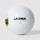McTrump macht sich das Leben Golfball (Logo)