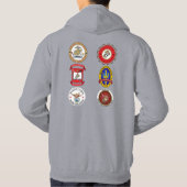 MCU Hoodie - Männer (Rückseite)