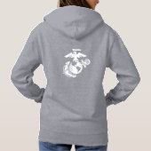 MCU-Schulhoodie für Damen Hoodie (Rückseite)