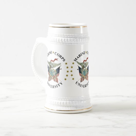 MCU Stein Bierglas (Vorderseite Links)