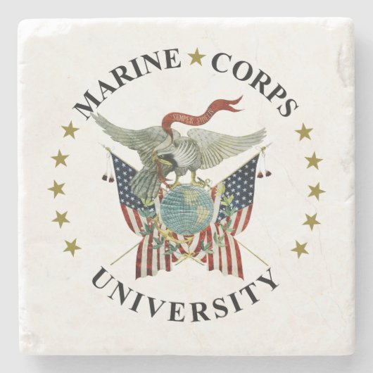 MCU Stone Untersetzer (Vorderseite)