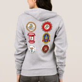 MCU Zip up Hoodie - Frauen im 2. (Rückseite)