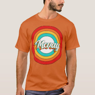 McVay Name Shirt Vintag Mcvay Circle