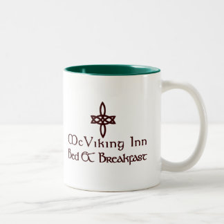 McViking Gasthaus-Bett u. Frühstück Zweifarbige Tasse