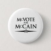 MCVOT FÜR MCCAIN BUTTON (Vorderseite)