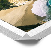 McWay Cove Waterfall Poster (Ecke)
