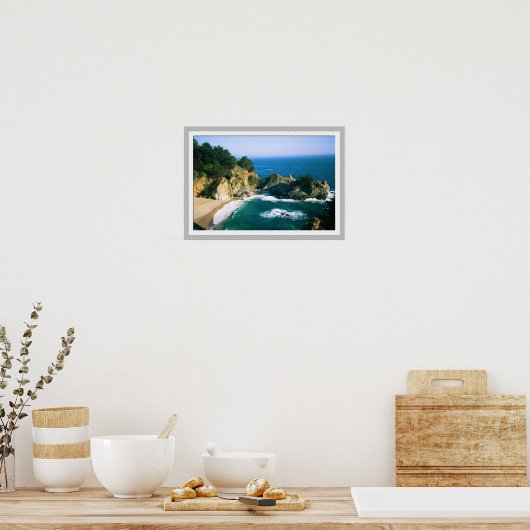 McWay Cove Waterfall Poster (Küche)
