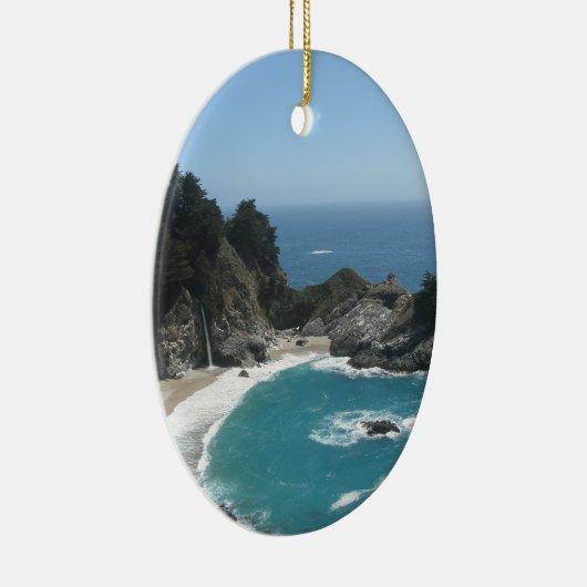 McWay Fälle - großes Sur Keramik Ornament (Rechts)