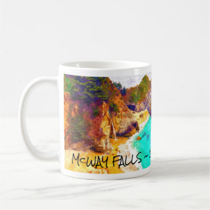 McWAY FALLS ~ BIG SUR CA Tasse