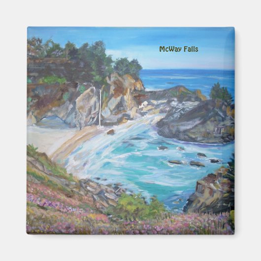 McWay Falls, Big Sur - Magnet (Vorne)