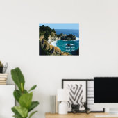 McWay Falls - Big Sur Poster (Heimbüro)