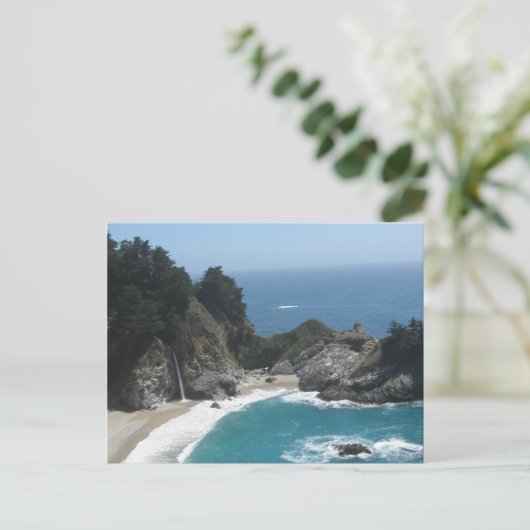 McWay Falls - Big Sur Postkarte (Stehend Vorderseite)