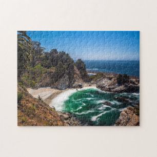 Mcway Falls im Julia-Pfeiffer-Burns-State-Park Puzzle