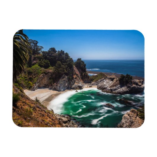 Mcway Falls in Julia Pfeiffer Burns Staat Park Magnet (Horizontal)