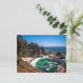 Mcway Falls in Julia Pfeiffer Burns Staat Park Postkarte (Stehend Vorderseite)