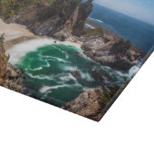 Mcway Falls in Julia Pfeiffer Burns Staat Park Schneidebrett (Ecke)