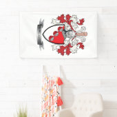 McWilliams Familienwappen-Wappen Banner (Insitu)