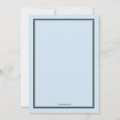 MD Abschluss Einladung Blue (Rückseite)