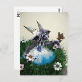 MD Alina Butterfly Dragon Postcard Postkarte (Vorne/Hinten)