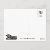 MD Alina Butterfly Dragon Postcard Postkarte (Rückseite)