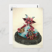 MD Baby Blocks Dragon Postcard Postkarte (Vorne/Hinten)