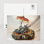 MD Beach Dragons Postkarte (Vorne/Hinten)