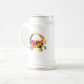Md-Bier Stein Bierglas (Vorderseite Links)