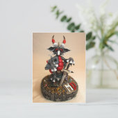 MD Black Dragon Postcard Postkarte (Stehend Vorderseite)