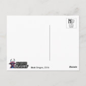 MD Black Dragon Postcard Postkarte (Rückseite)