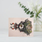 MD Black Dragon Postcard Postkarte (Stehend Vorderseite)