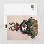 MD Black Dragon Postcard Postkarte (Vorne/Hinten)