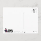 MD Black Pop Dragon Postkarte (Rückseite)