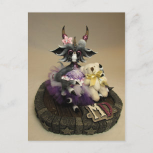 MD Branwyn Teddy Bear Dragon Postcard Postkarte
