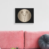 MD Caduceus Leinwanddruck (Insitu (Wohnzimmer))