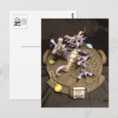 MD Embroidery Dragon Postcard Postkarte (Vorne/Hinten)