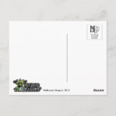 MD Halloween Dragon Postcard Postkarte (Rückseite)