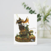 MD India Dragons 2014 Postkarte (Stehend Vorderseite)