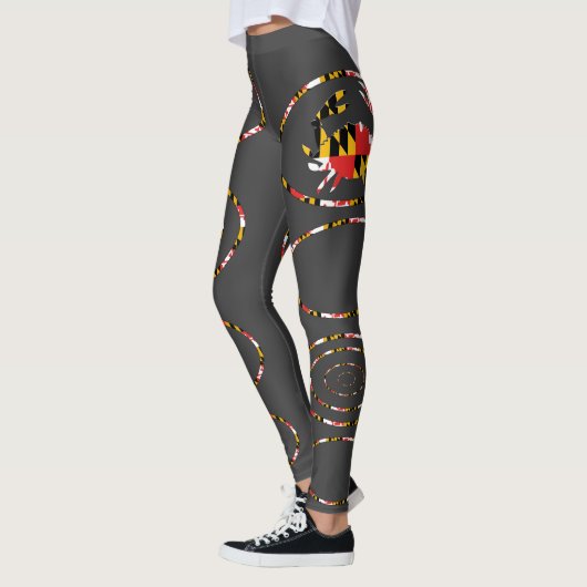 Md-Krabben-Ovale Leggings (Links)