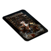 MD Library Dragon 3" x 4" Foto Magnet (Rechte Seite)