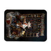 MD Library Dragon 3" x 4" Foto Magnet (Horizontal)