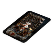 MD Library Dragon 3" x 4" Foto Magnet (Linke Seite)