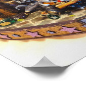 MD Merlin Dragons 11"x14" Mini-Poster Poster (Ecke)