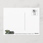 MD Merlin Dragons Postcard Postkarte (Rückseite)
