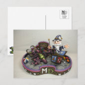 MD Merlin-In-A-Box-Postkarte Postkarte (Vorne/Hinten)