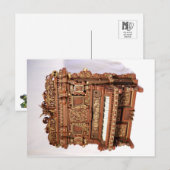 MD Old World Piano Postkarte (Vorne/Hinten)
