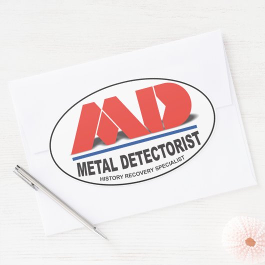 MD Oval Stickers (Umschlag)