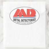 MD Oval Stickers (Tasche)