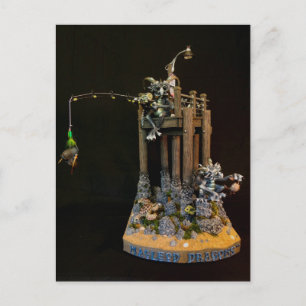 MD Pier Dragons Postkarte